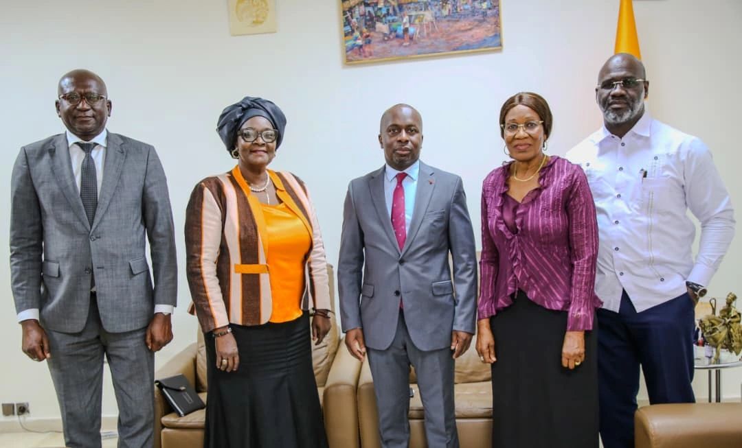Audience avec le Ministre délégué chargé de l'Enseignement Technique et de la Formation Professionnelle