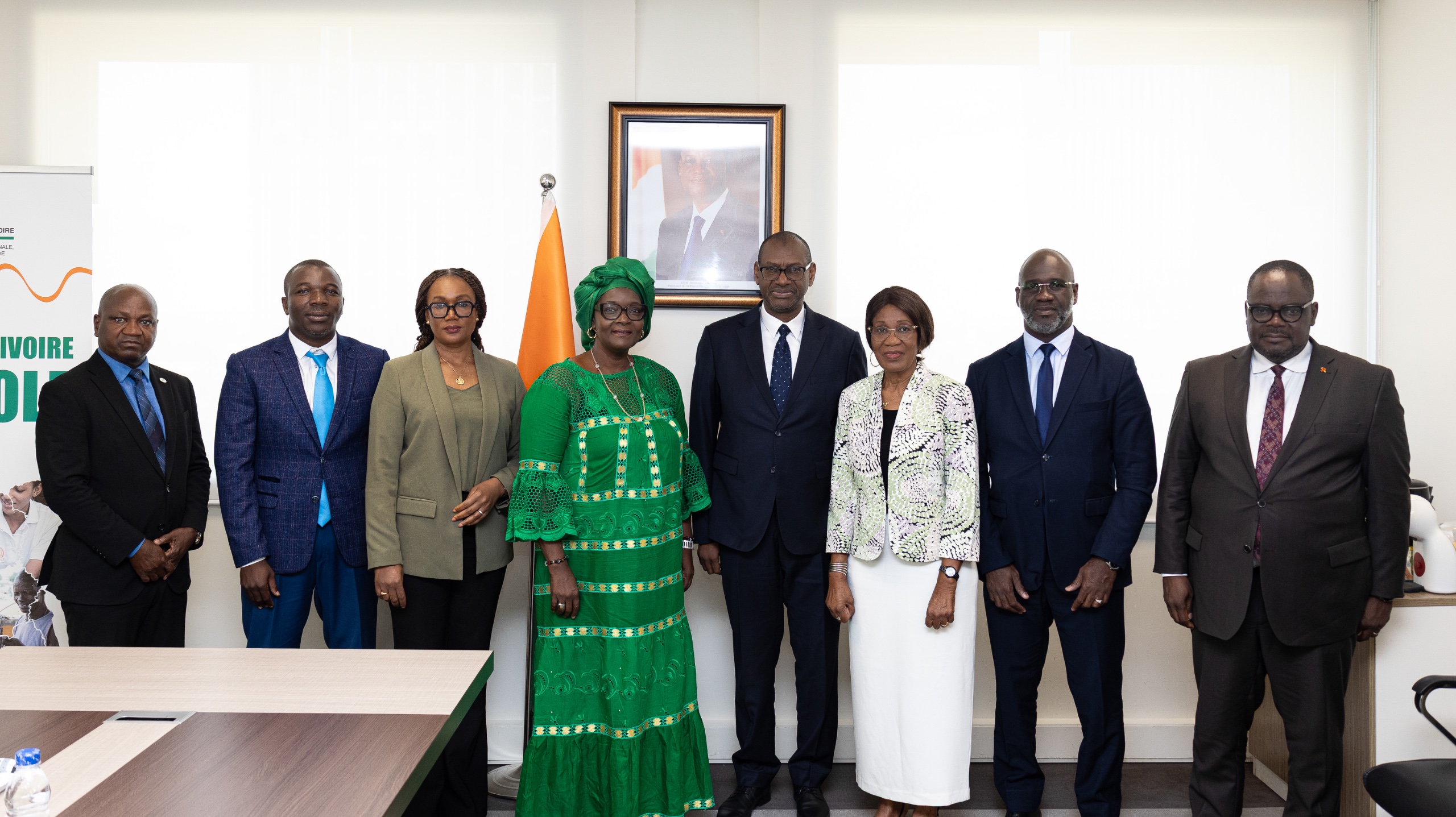 Rencontre avec Monsieur Sangare Moustapha Directeur de cabinet du Ministre de l'Education Nationale et de l'Alphabétisation